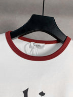 Unisex Velvet Lettering T-Shirt – Oversized Fit