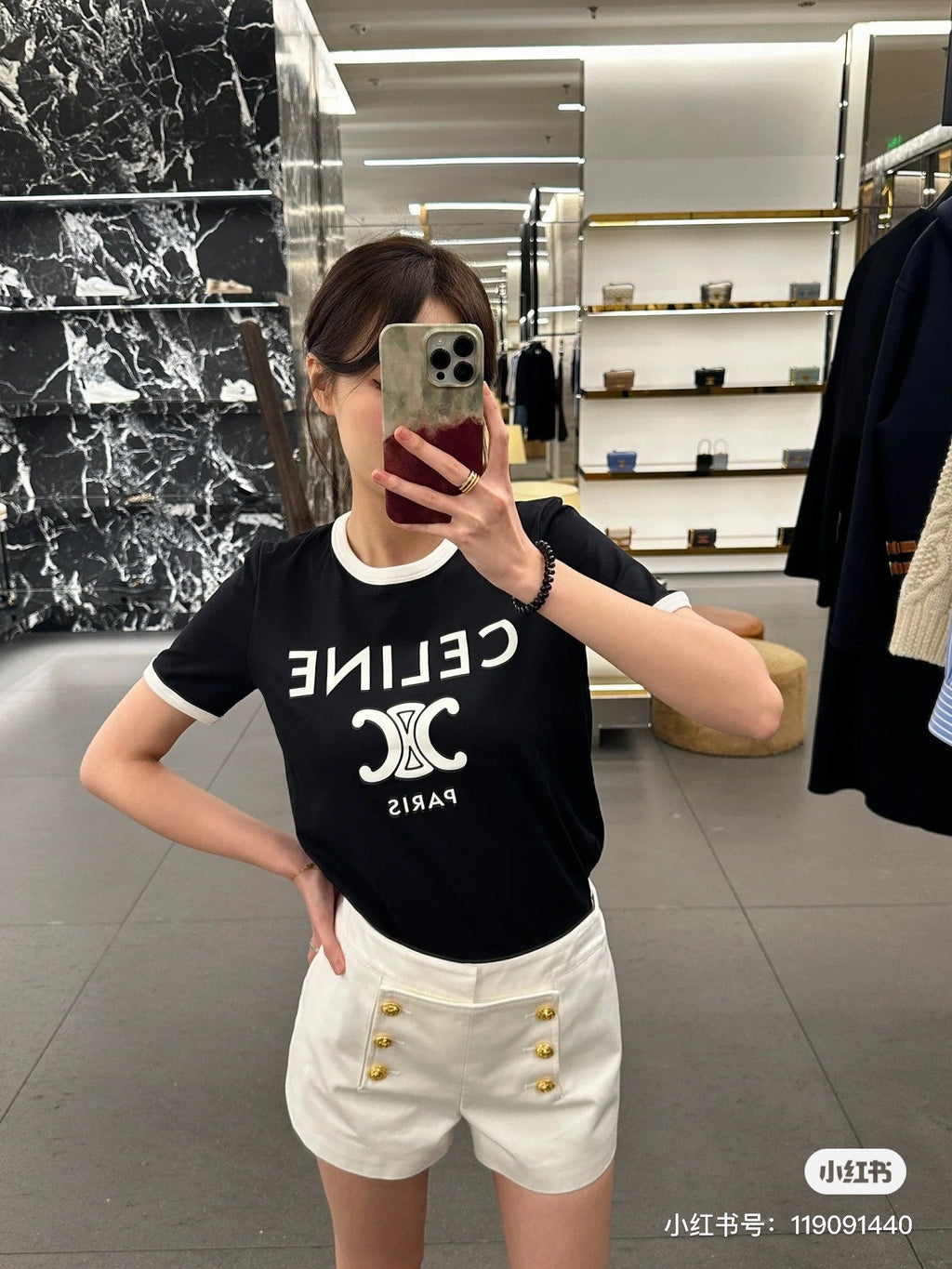 Unisex Contrast Neckline T-Shirt – Velvet Lettering