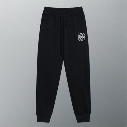 Unisex Embroidered Logo Pants – Premium Cotton