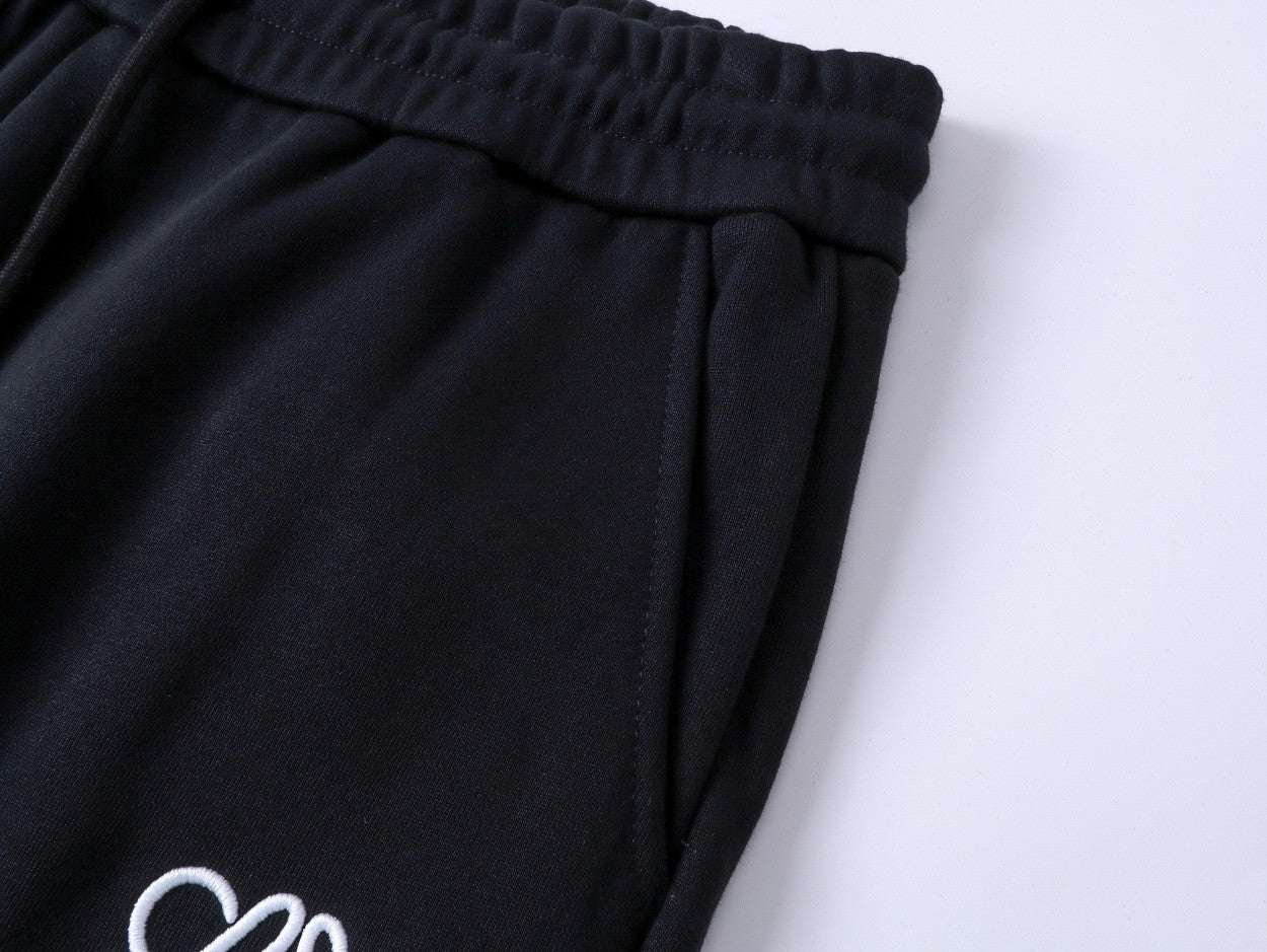Unisex Embroidered Logo Pants – Premium Cotton