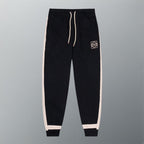 Unisex Embroidered Logo Pants – Woven Side Trim