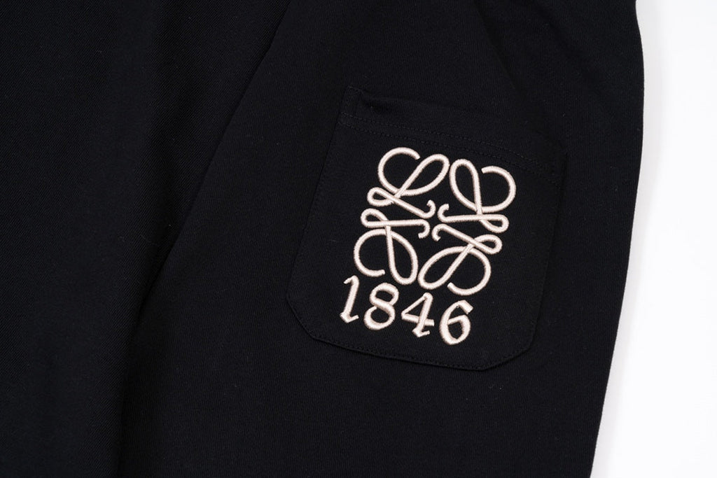 Unisex Embroidered Logo Pants – Woven Side Trim