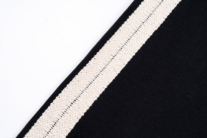 Unisex Embroidered Logo Pants – Woven Side Trim