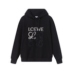 Unisex Embroidered Logo Hoodie – Oversized Fit