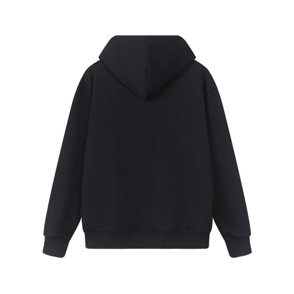 Unisex Embroidered Logo Hoodie – Oversized Fit