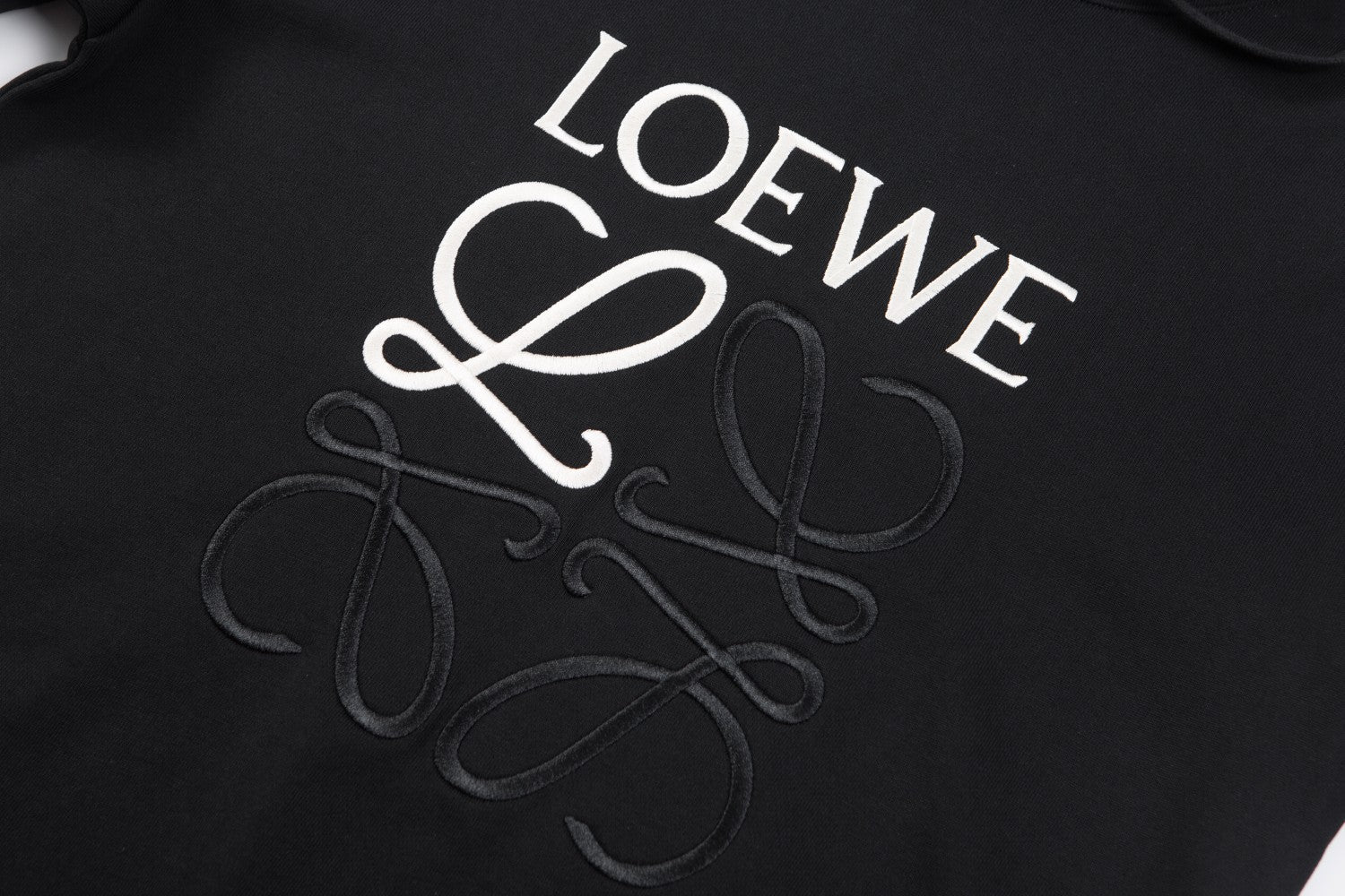 Unisex Embroidered Logo Hoodie – Oversized Fit