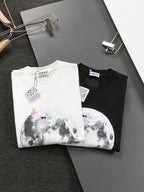 Unisex Embroidered Round-Neck T-Shirt – SunaFujita Collaboration