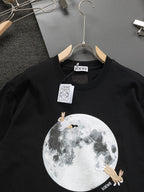 Unisex Embroidered Round-Neck T-Shirt – SunaFujita Collaboration