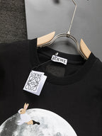 Unisex Embroidered Round-Neck T-Shirt – SunaFujita Collaboration