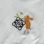 Unisex Embroidered Logo Short-Sleeve T-Shirt