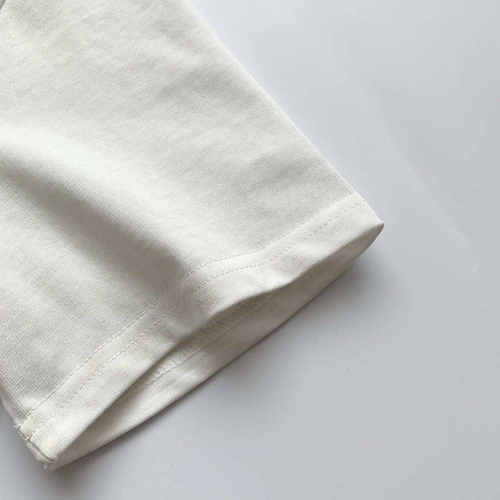 Unisex Embroidered Logo Short-Sleeve T-Shirt