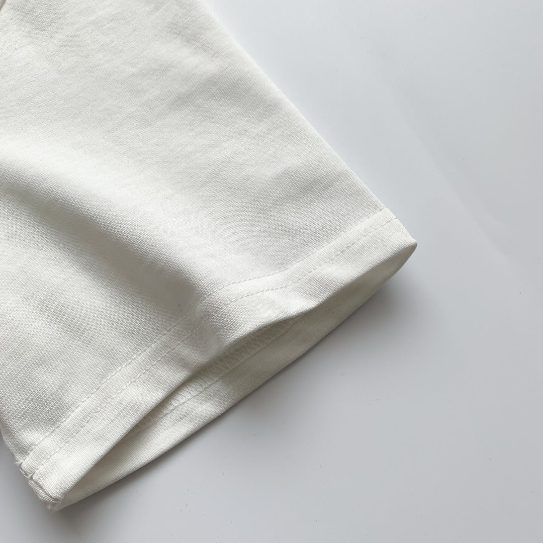 Unisex Embroidered Logo Short-Sleeve T-Shirt