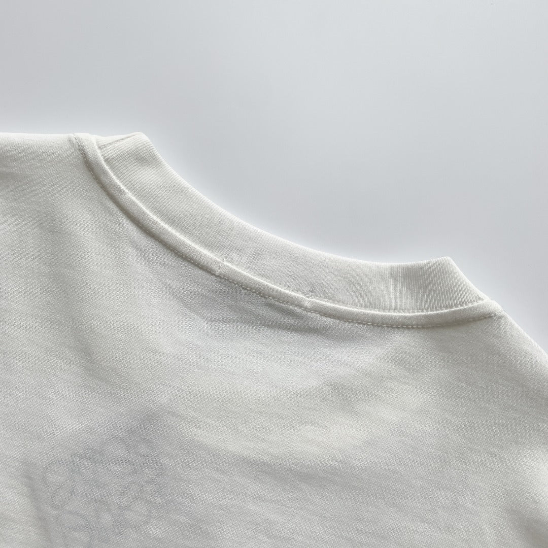 Unisex Embroidered Logo Short-Sleeve T-Shirt