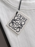 Unisex Embroidered Round-Neck T-Shirt