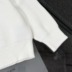 Unisex Jacquard Wool Knit Sweater – Oversized Fit