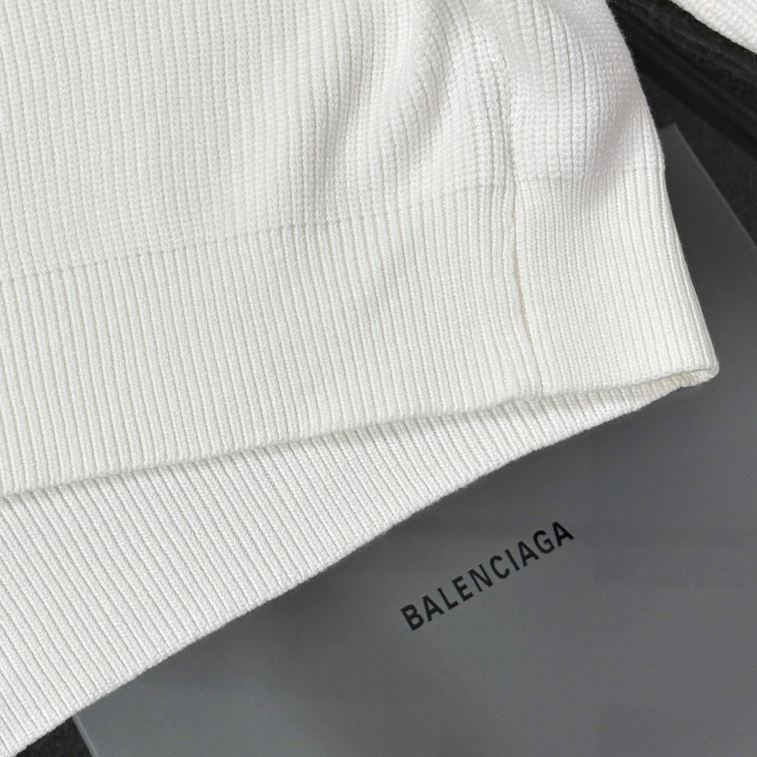 Unisex Jacquard Wool Knit Sweater – Oversized Fit