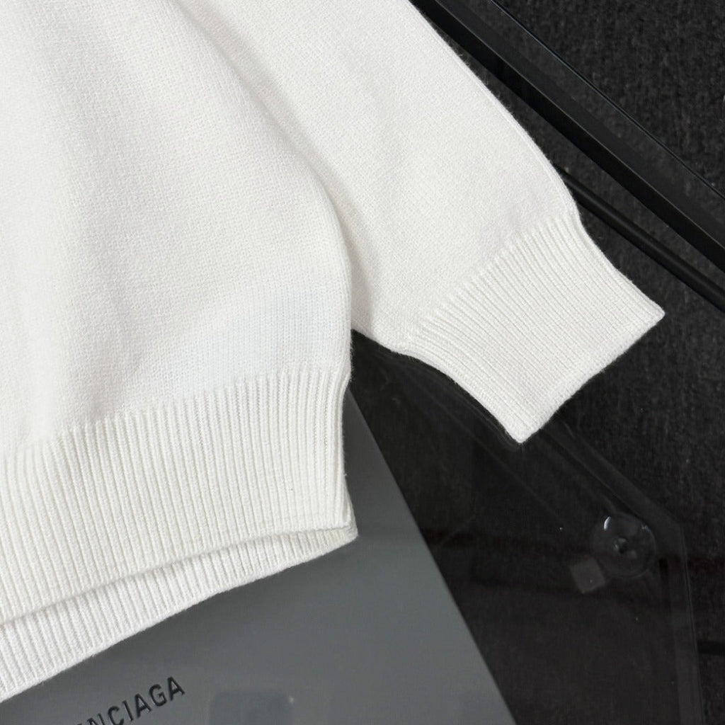 Unisex Jacquard Wool Sweater – Oversized Fit