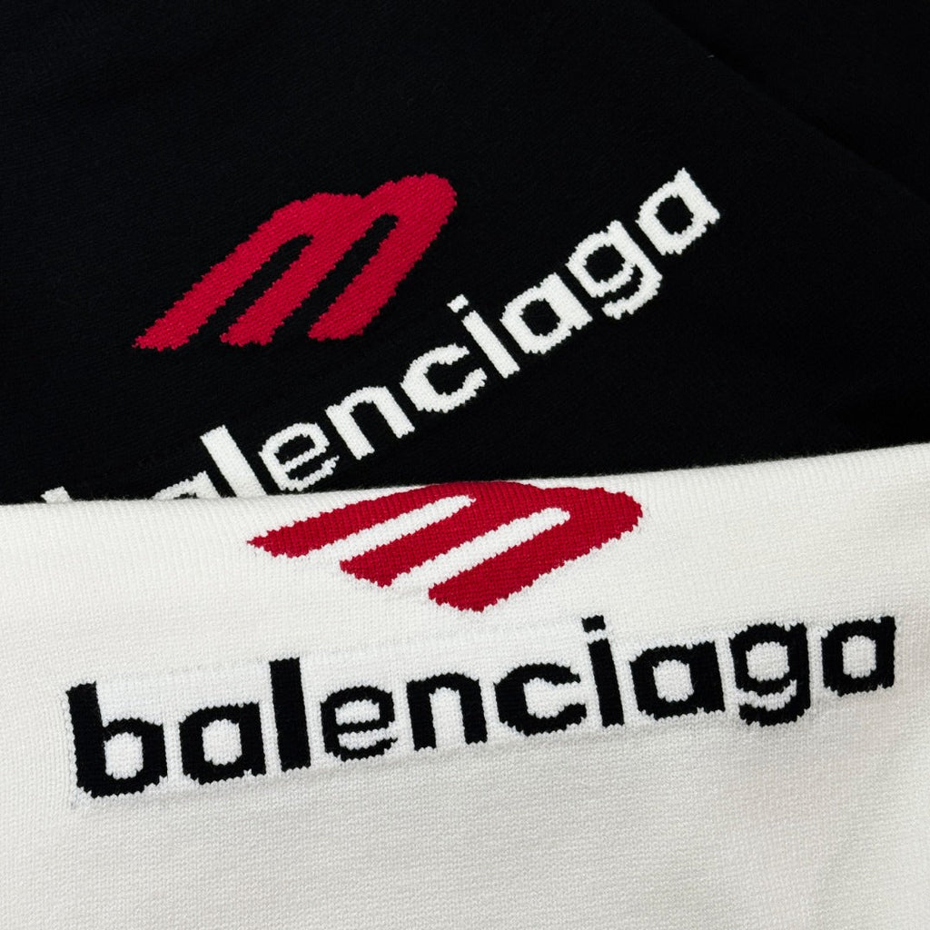 Unisex Jacquard Wool Sweater – Oversized Fit