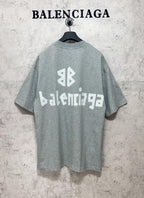 Unisex Distressed Tape-Effect Print T-Shirt – Premium Cotton