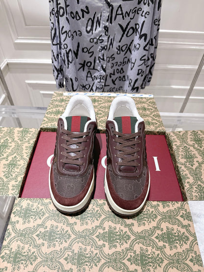 Vintage-Inspired Distressed Sneakers