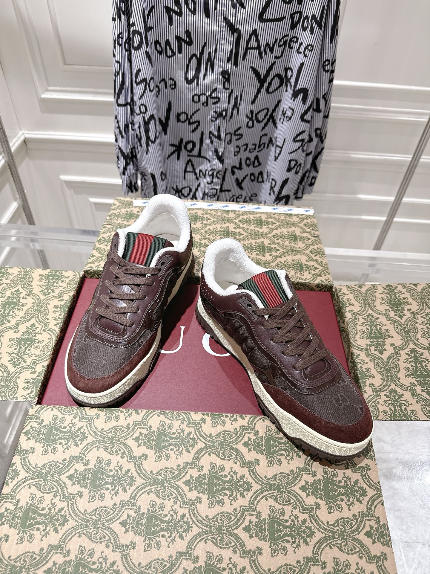 Vintage-Inspired Distressed Sneakers