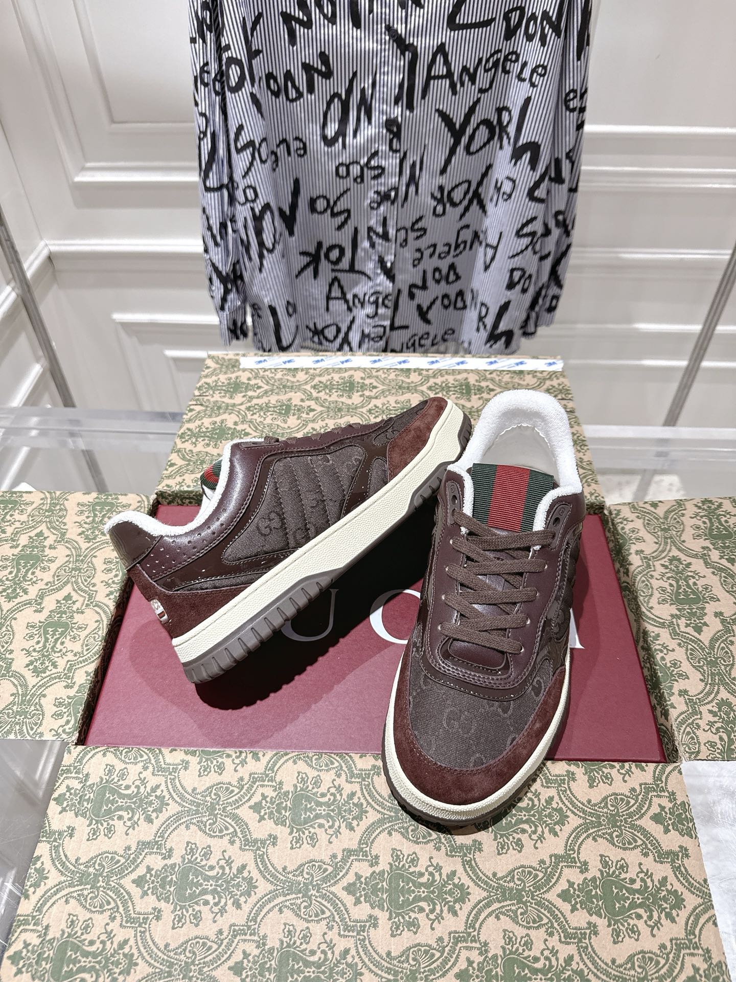 Vintage-Inspired Distressed Sneakers