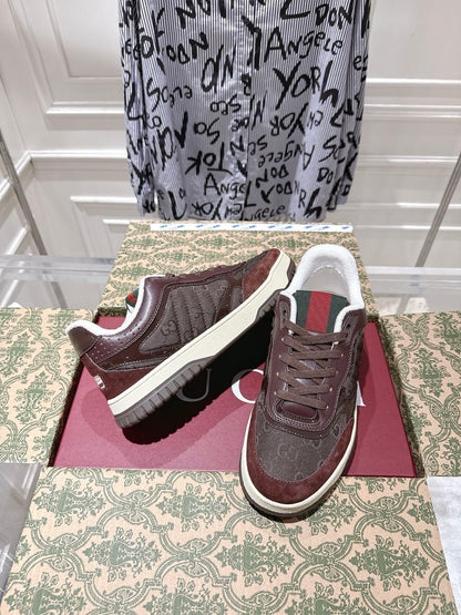 Vintage-Inspired Distressed Sneakers