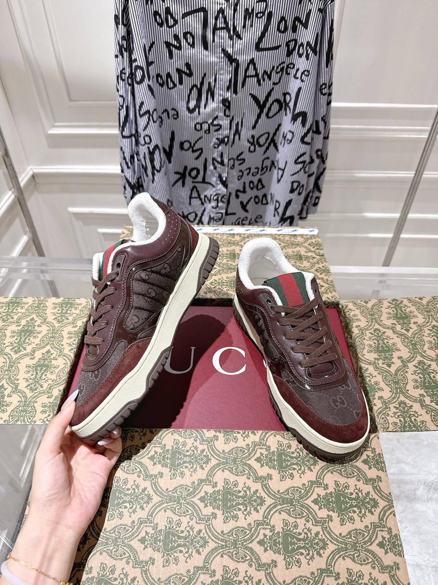 Vintage-Inspired Distressed Sneakers