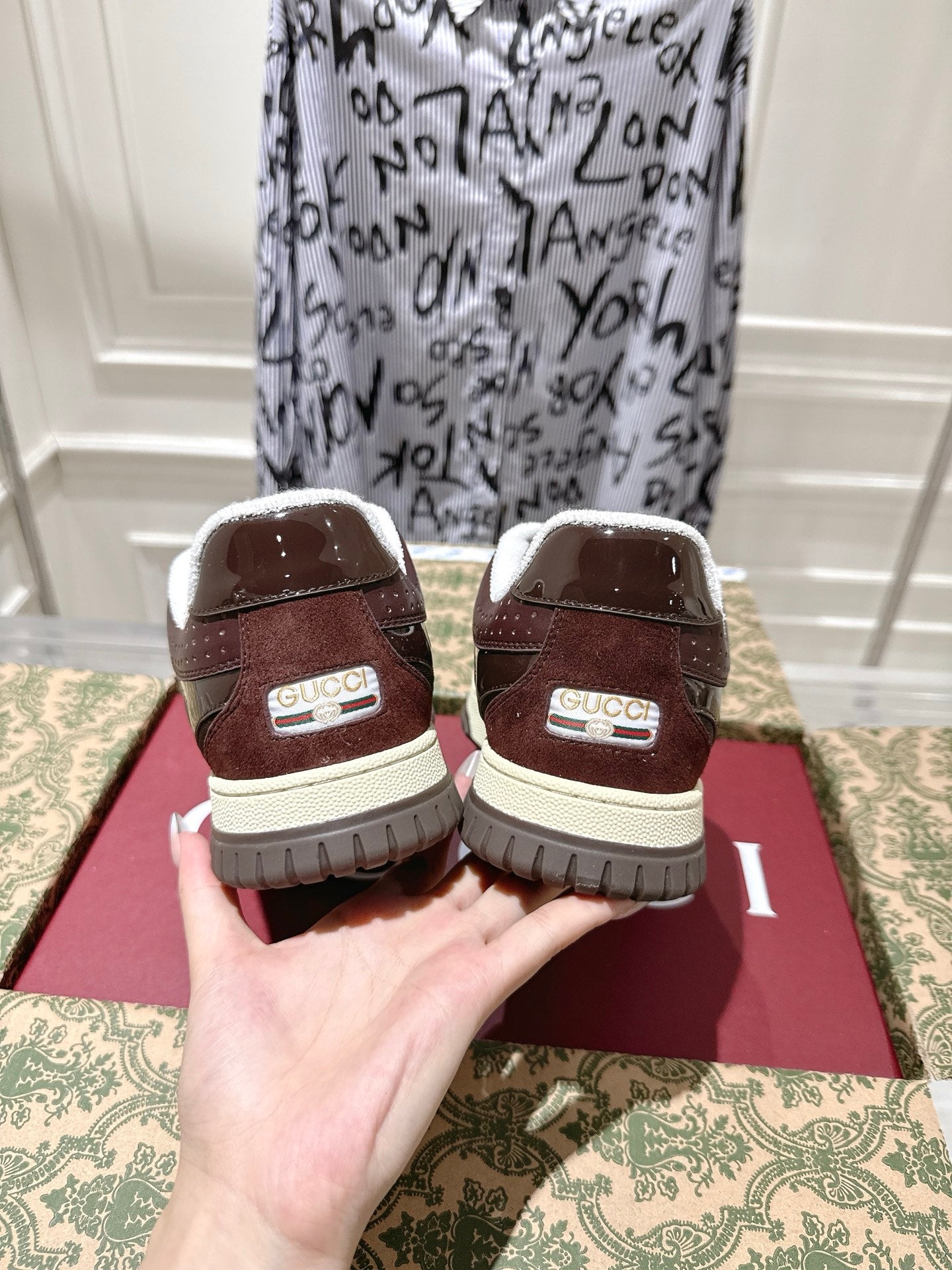 Vintage-Inspired Distressed Sneakers