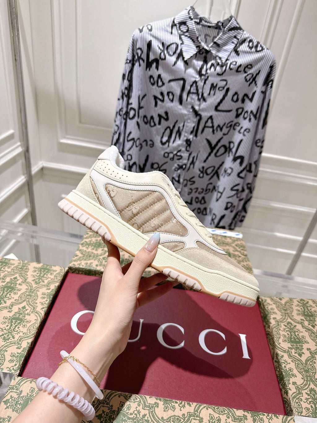 Vintage-Inspired Distressed Sneakers