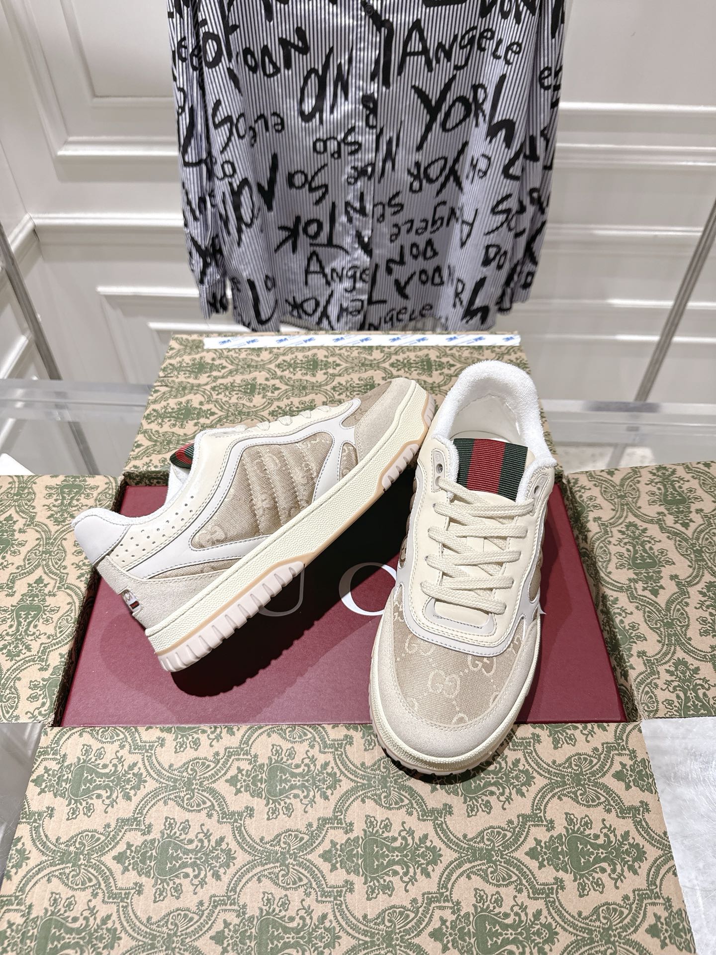 Vintage-Inspired Distressed Sneakers