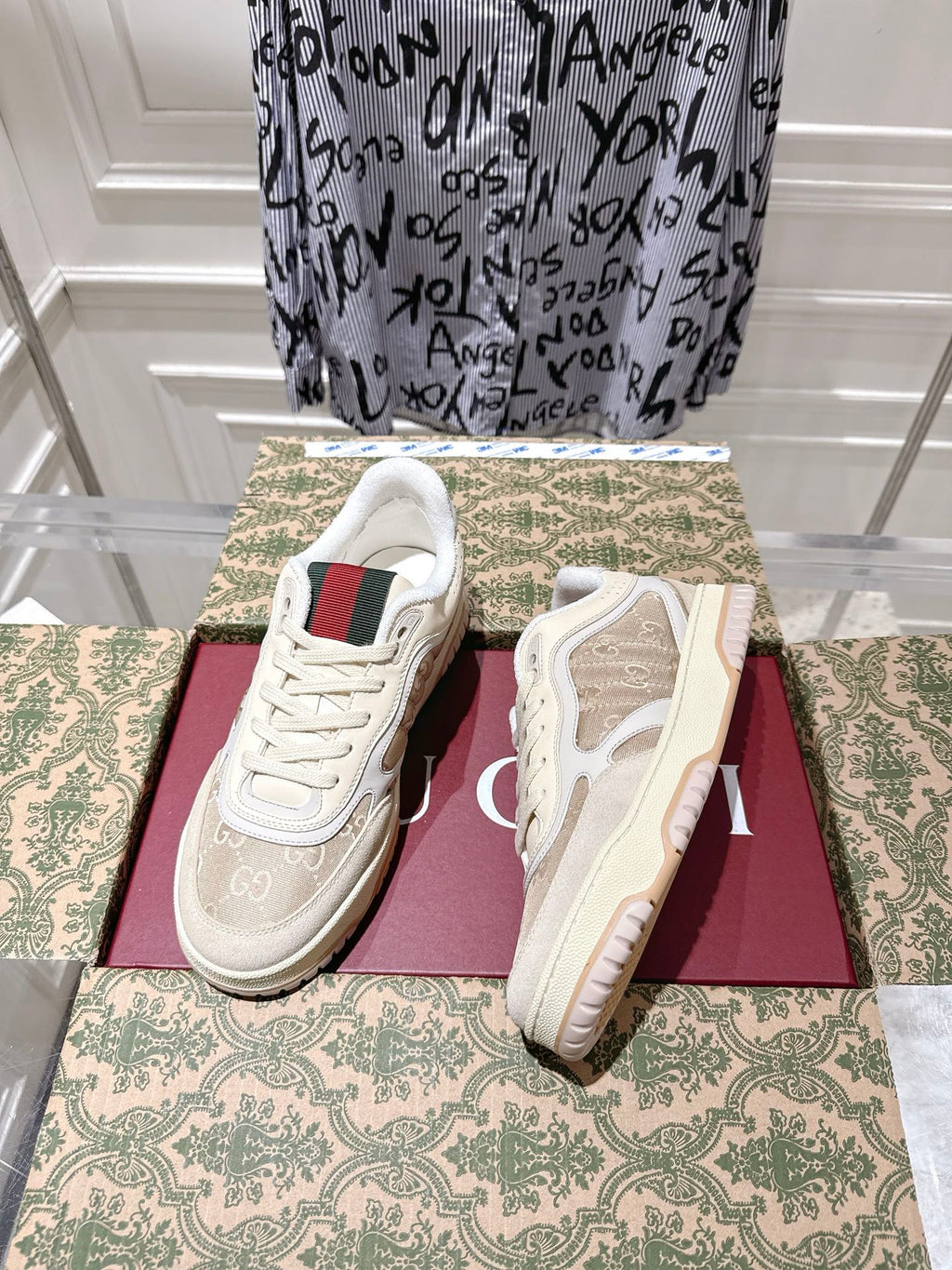 Vintage-Inspired Distressed Sneakers