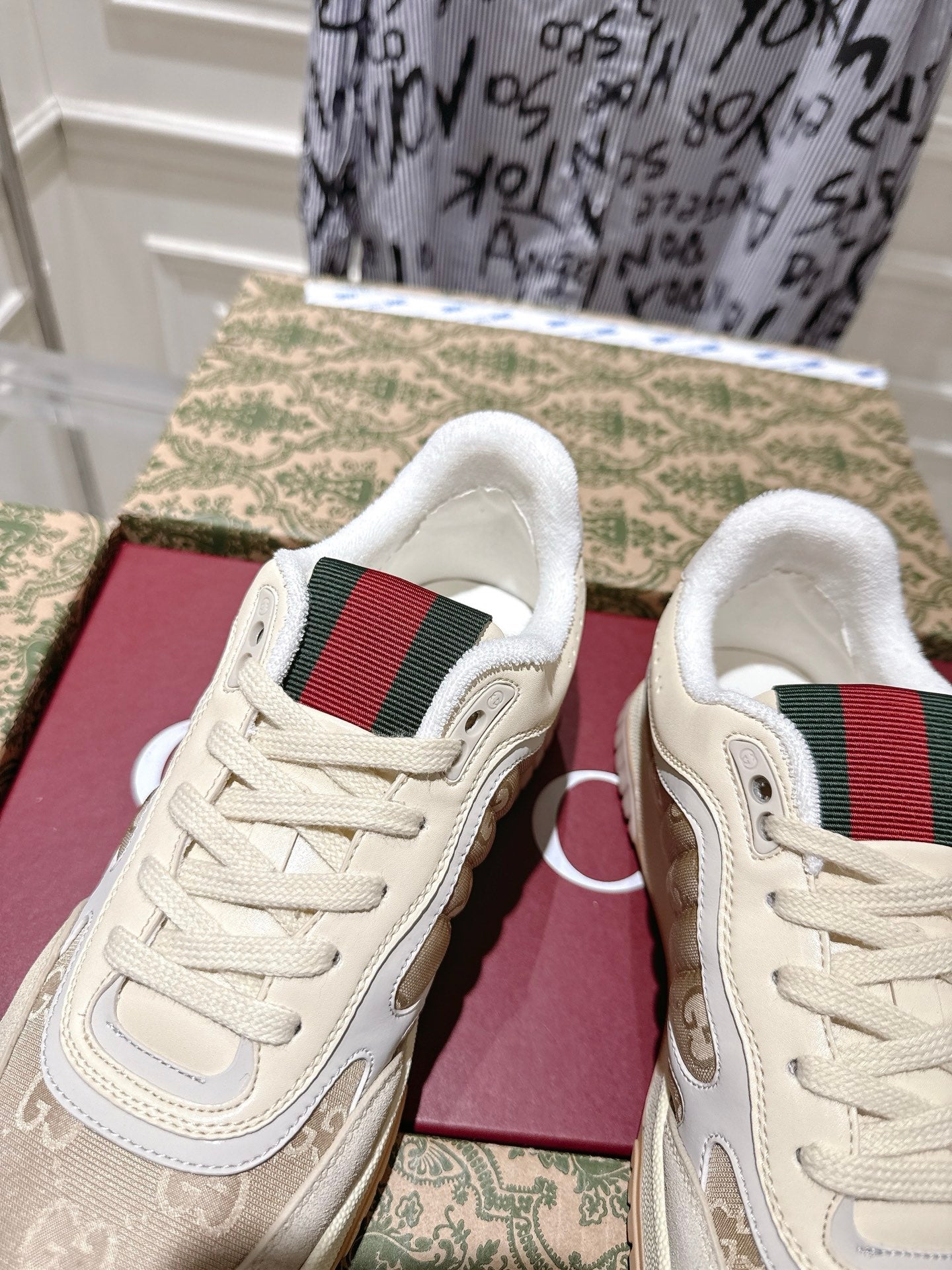 Vintage-Inspired Distressed Sneakers