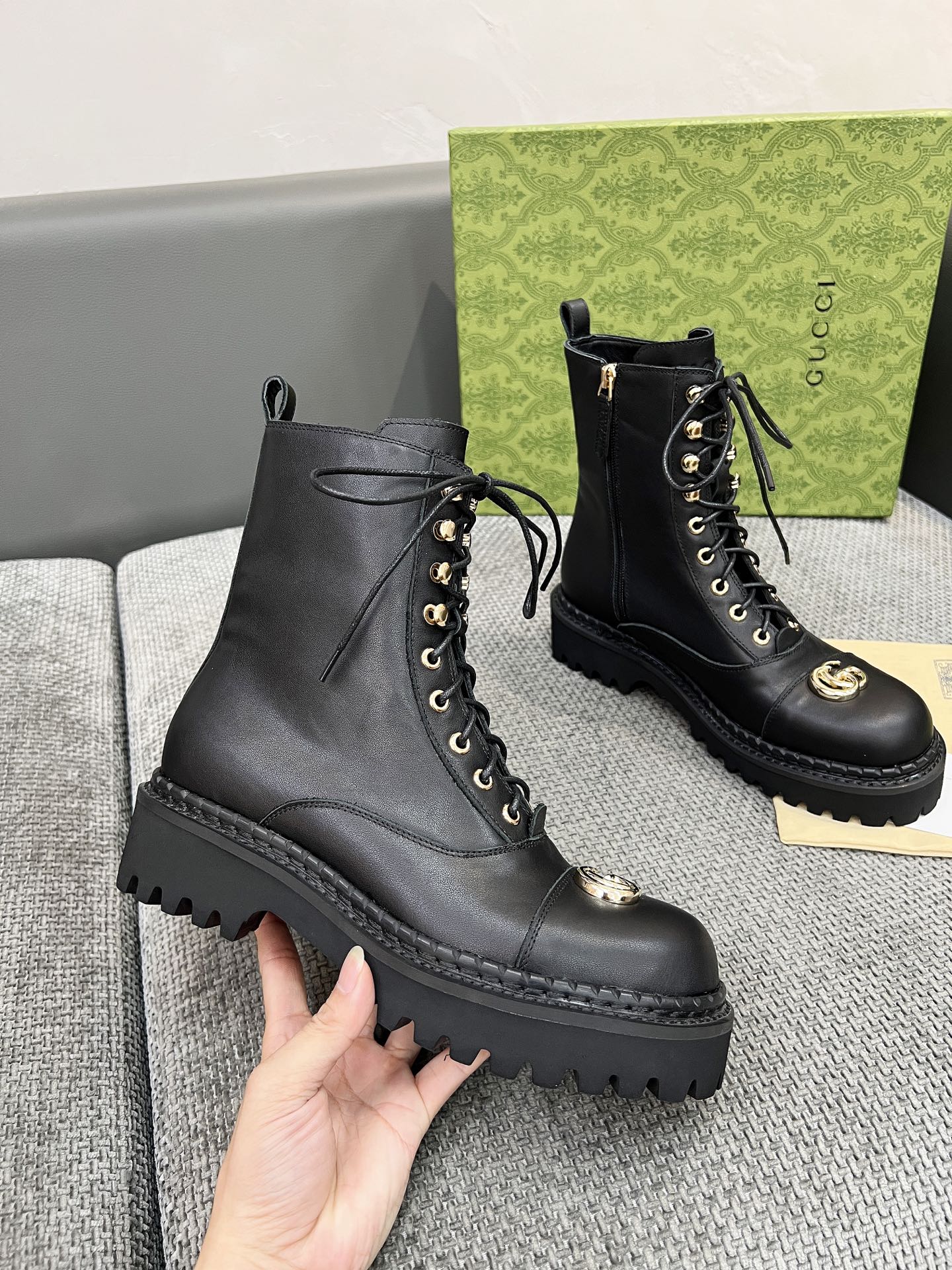 Versatile Lace-Up Leather Martin Boots (2025 Edition)