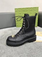 Versatile Lace-Up Leather Martin Boots (2025 Edition)