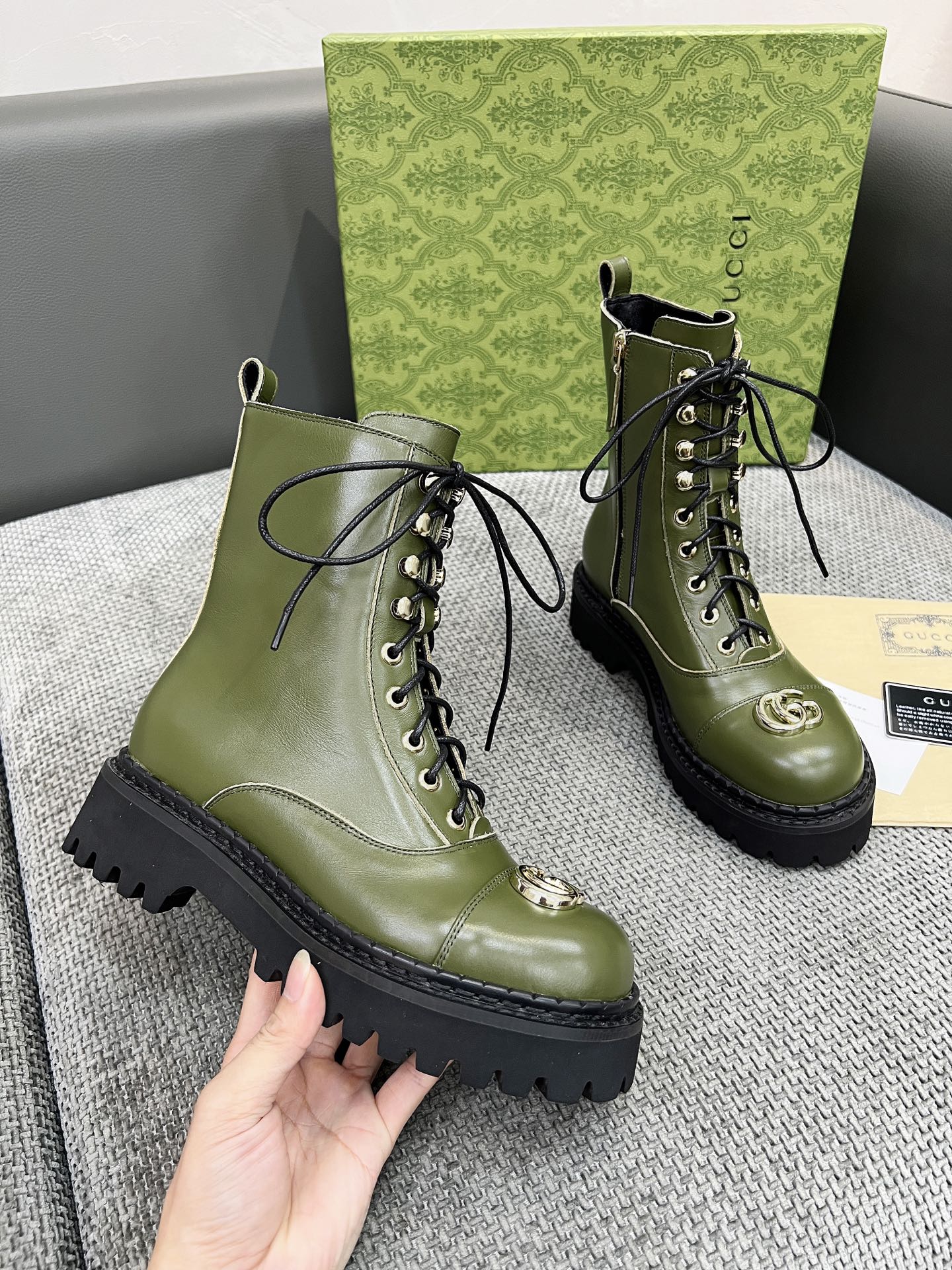Versatile Lace-Up Leather Martin Boots (2025 Edition)