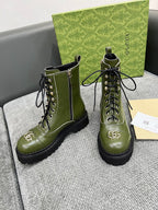 Versatile Lace-Up Leather Martin Boots (2025 Edition)