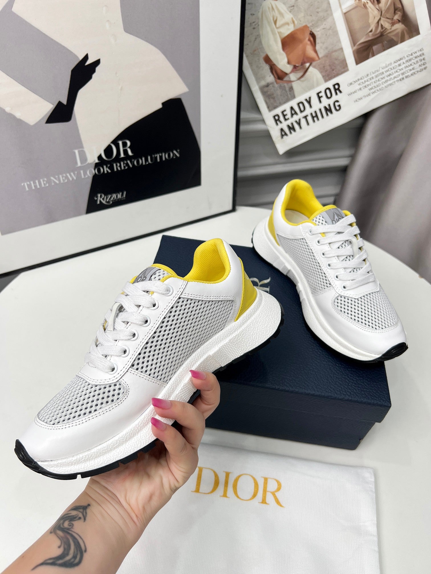 2025 Knit Mesh Running Sneakers