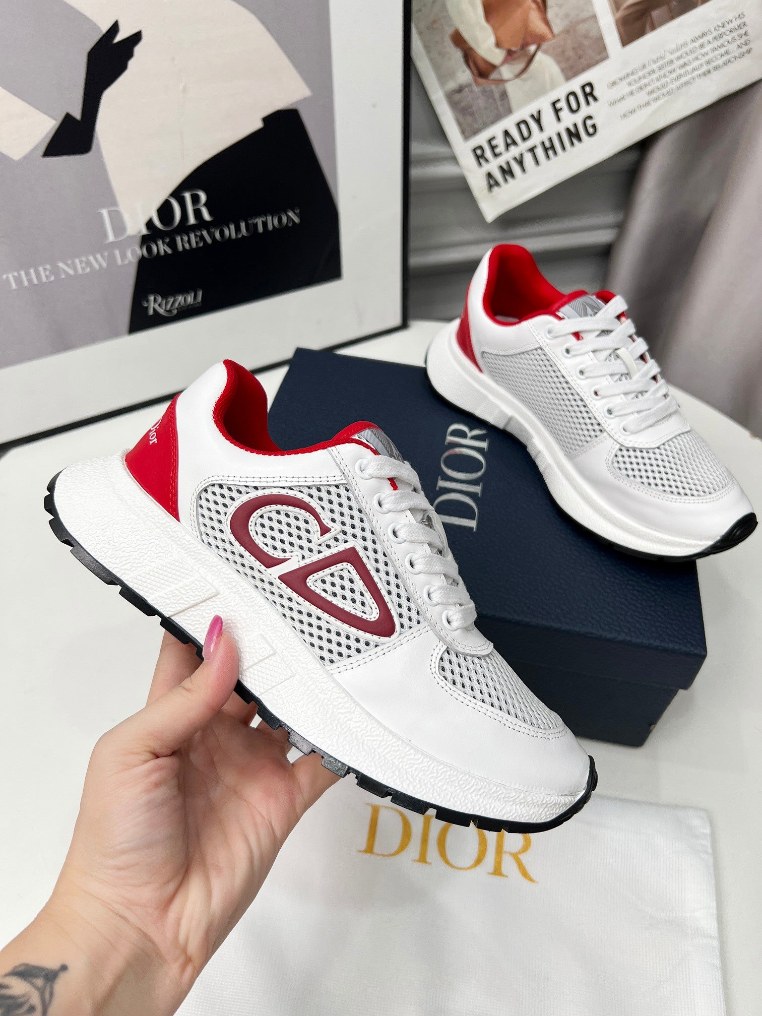 2025 Knit Mesh Running Sneakers