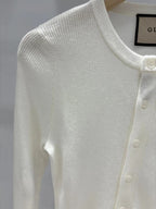 Early Fall Slim-Fit Contrast Wool Sweater