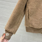 Teddy Fleece Zip-Up Jacket – Cute & Stylish