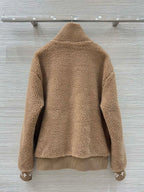 Teddy Fleece Zip-Up Jacket – Cute & Stylish