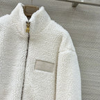 Teddy Fleece Zip-Up Jacket – Cute & Stylish