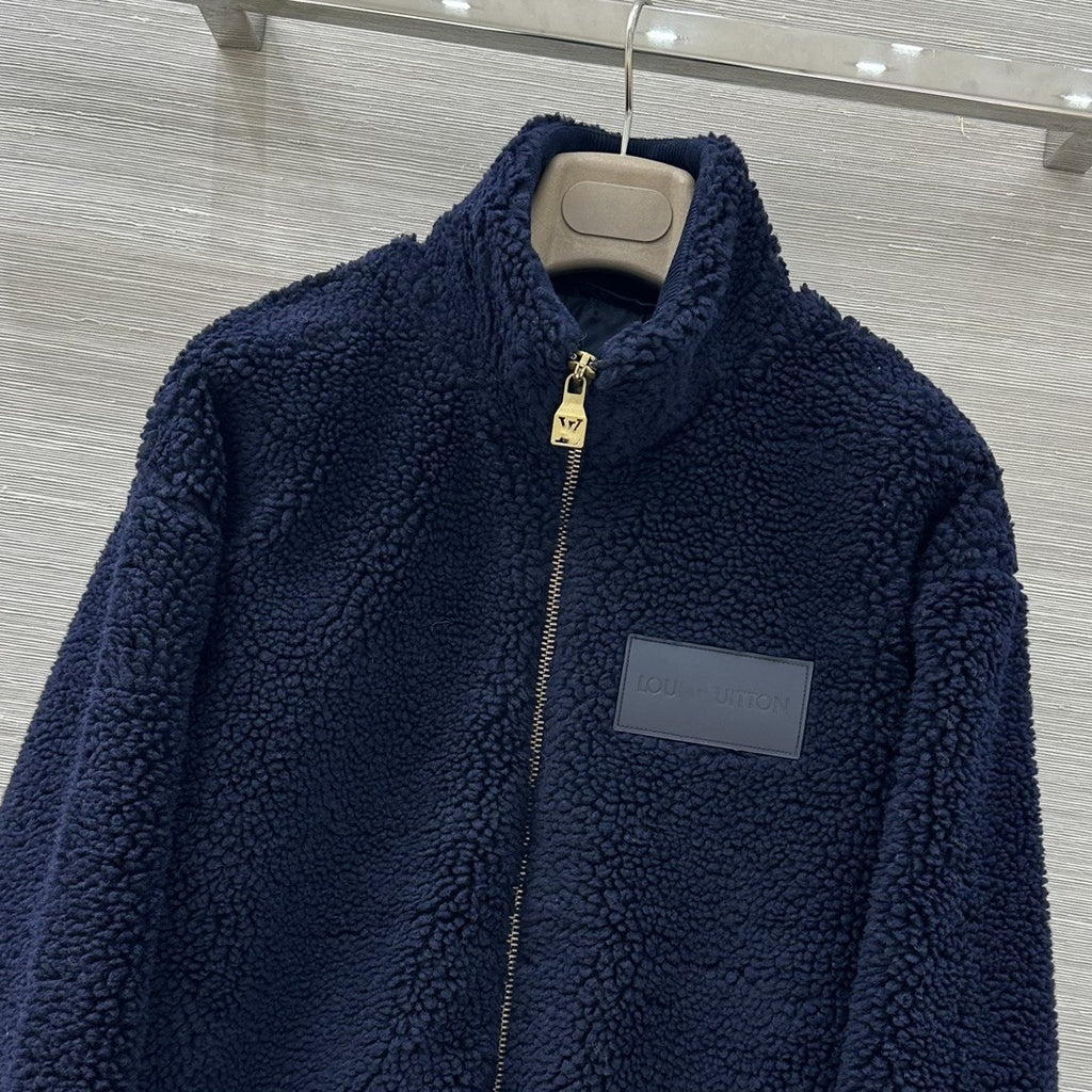 Teddy Fleece Zip-Up Jacket – Cute & Stylish