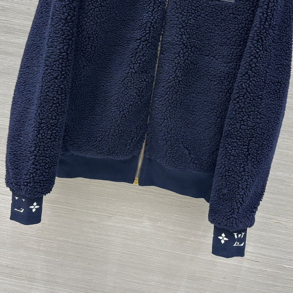 Teddy Fleece Zip-Up Jacket – Cute & Stylish