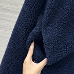 Teddy Fleece Zip-Up Jacket – Cute & Stylish