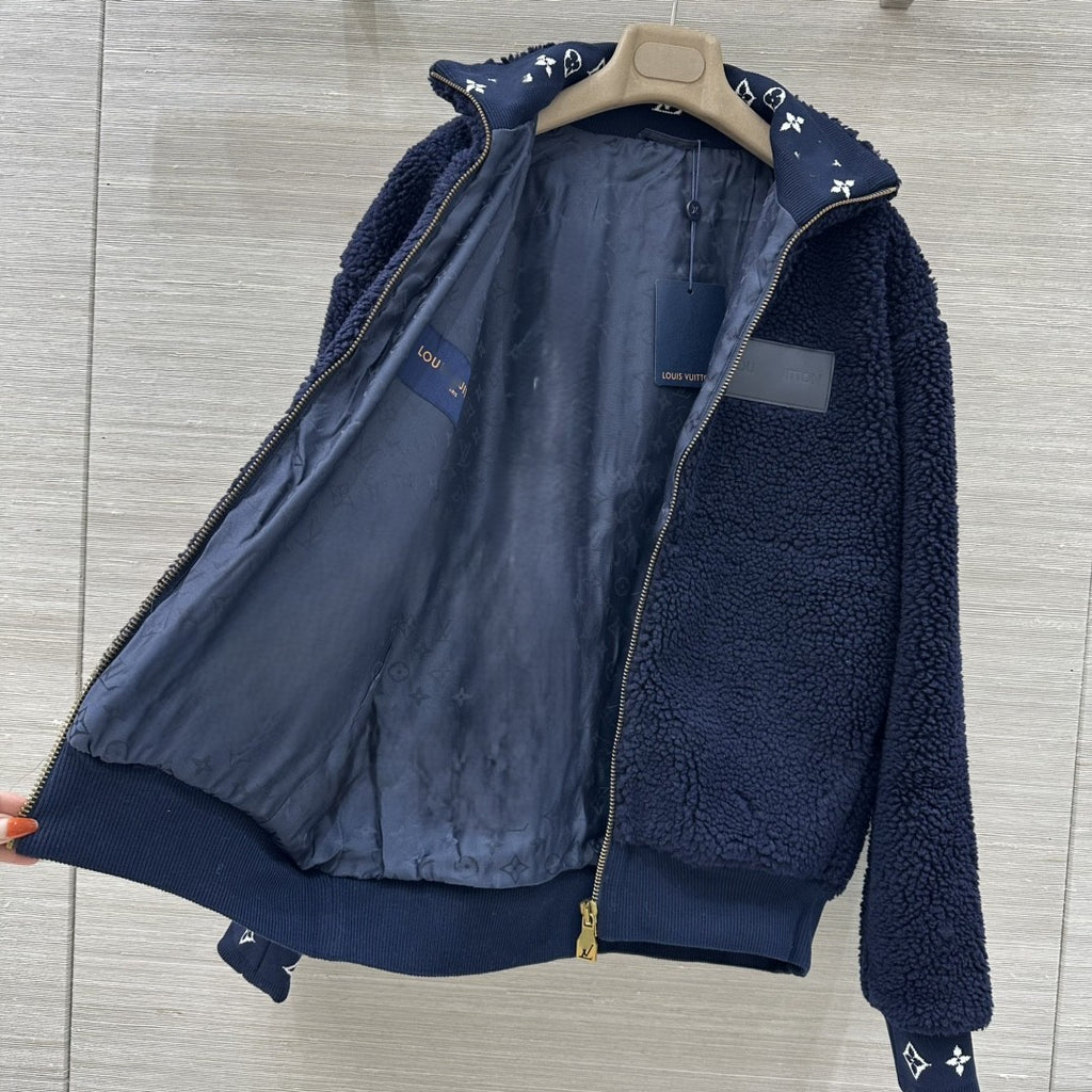 Teddy Fleece Zip-Up Jacket – Cute & Stylish