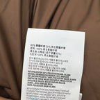 Quilted Contrast Collar Down Jacket