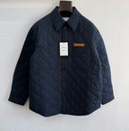 Quilted Leather Cotton Jacket