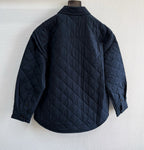 Quilted Leather Cotton Jacket